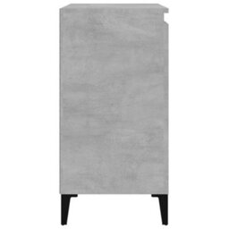 Berkfield Modern Bedside Cabinets 2 Pcs Concrete Grey 40X35X70 Cm Engineered Wood - thumbnail 8