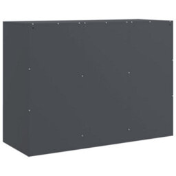 Vidaxl Sideboard Anthracite 99X39X73 Cm Steel - thumbnail 9