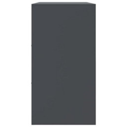 Vidaxl Sideboard Anthracite 99X39X73 Cm Steel - thumbnail 8