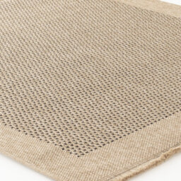 Livabliss Mirage-Cottage Tan Black Fringe In- & Outdoor Jute-Look Rug 80 X 220 Cm Easy Care, Non Shedding - thumbnail 6
