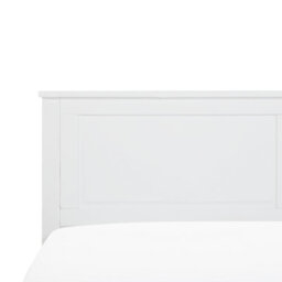 Beliani Bed Pine Wood Olivet 180 X 200 Cm (Eu Super King) White - thumbnail 9