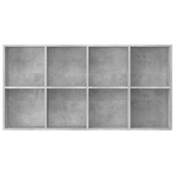 Vidaxl Book Cabinet/sideboard Concrete Grey 66X30X130 Cm Engineered Wood - thumbnail 9