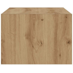 Berkfield Tv Cabinet With Led Lights Artisan Oak 75X35.5X25 Cm - thumbnail 8