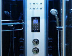Vidalux Clearwater 1200 Left Steam Shower 1200 X 800 - Mirror - thumbnail 2