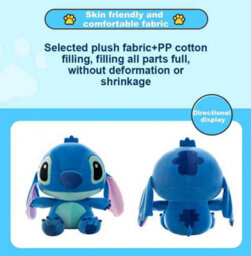 Cute Stitch Plush Toy , Soft Cartoon Stuffed Doll, Anime Pillow Pendant For Birthday Gift 35Cm - thumbnail 2