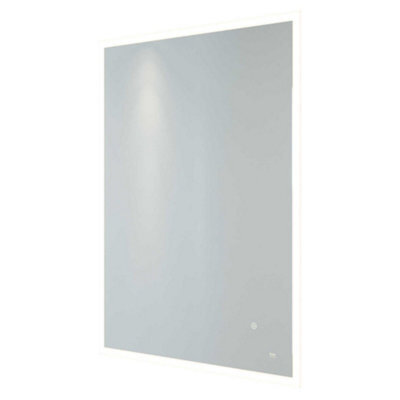 RAK Ceramics Rak Cupid 600X800 Rectangular Led Illuminated Bathroom Mirror With Demister & Shaving Socket - image 1