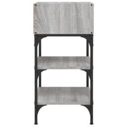 Berkfield Elegant Bedside Tables 2 Pcs Grey Sonoma 35X34.5X70 Cm Engineered Wood - thumbnail 6