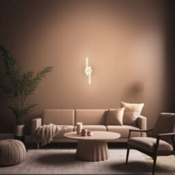 Briloner Modern Led Ceiling Light Flush Living Room Lamp Warm White Bedroom 18W, 2000Lm Coffee - thumbnail 6