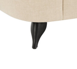 More4Homes Malmo 3 Seater Sofa Modern Scandi Style Fabric Living Room Sofa (Beige) - thumbnail 5