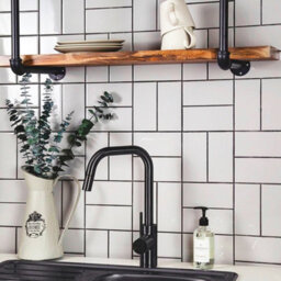 Top Ceramics White Flat Gloss Metro Ceramic Wall Tile (L)200mm X (W)100mm Each Box 0.88Sqm - thumbnail 1