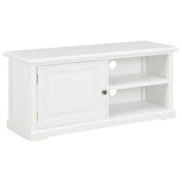 Walplus Tv Cabinet White 90X30X40 Cm Wood - thumbnail 1