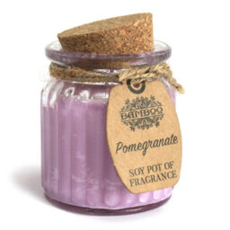 Pomegranate Soy Pot Of Fragrance Candles - thumbnail 1