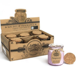 Pomegranate Soy Pot Of Fragrance Candles - thumbnail 2