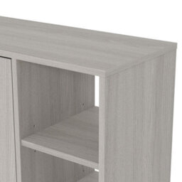 Gfw Bideford Shoe Cabinet Warm Grey Oak - thumbnail 5
