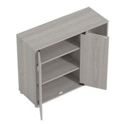 Gfw Bideford Shoe Cabinet Warm Grey Oak - thumbnail 4