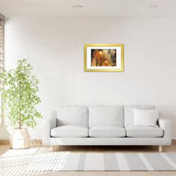 Ak Frames Gold A4 Frame With 9X6 Mount And Perspex Front - thumbnail 7