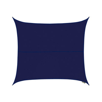 Kookaburra 5.4M Square Waterproof Blue Garden Patio Sun Shade Sail Canopy 98% Uv Block With Free Rope - image 1