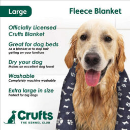 Crufts - Three Pack Dog Blanket Large - thumbnail 2
