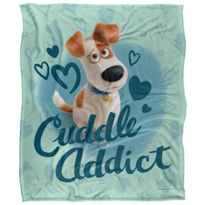 The Secret Life Of Pets Cuddle Addict Silky Soft Touch Blanket Multicoloured (One Size) - image 1