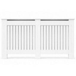 Caecus Blinds Radiator Cover Painted White W1720 X D190 X H815 mm - thumbnail 2