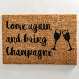 Artsy Doormats Bring Champagne Doormat - Regular 60X40Cm - thumbnail 4