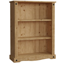 Lassic Vida Designs Corona Solid Pine Low Bookcase Freestanding Shelving Unit (H)1070mm (W)750mm (D)290mm - thumbnail 7