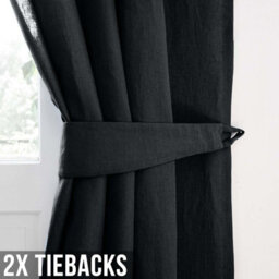 Imperial Rooms Blackout Curtain-Thermal Ready Made Eyelet Curtain (2 Panel) For Living Room Curtain Black, (W)2.28Mx(L)1.83M - thumbnail 8