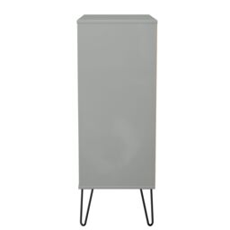 Anzio Matt Dusk Grey 5 Drawer Chest (H)1067mm (W)765mm (D)395mm - thumbnail 6