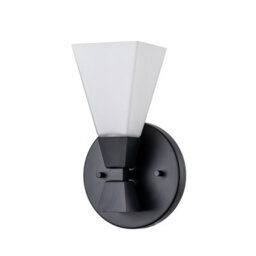 Luminosa Lighting Luminosa Bowtie Bathroom Wall Lamp, Matte Black Ip44 - thumbnail 5
