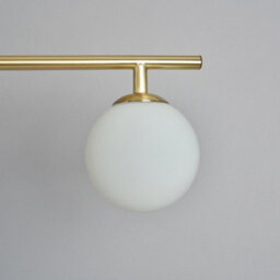 Litecraft Eloise 3 Light Satin Brass Bathroom Spotlight Bar - thumbnail 5