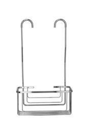 Croydex Rust Free Shower Mixer Basket Caddy Hook Over Bathroom Chrome Plated - thumbnail 2