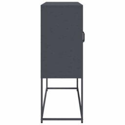 Berkfield Sideboard Anthracite 100.5X39X107 Cm Cold-Rolled Steel - thumbnail 7