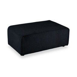 Hugo Deep Blue Footstool - Fully Assembled By Roseland Furniture - thumbnail 3