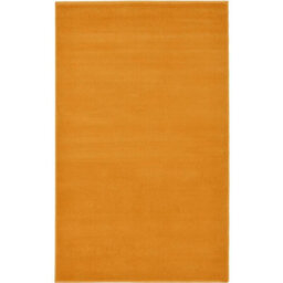 The Rugs Maestro Collection Solid Design Rug In Ochre - thumbnail 1