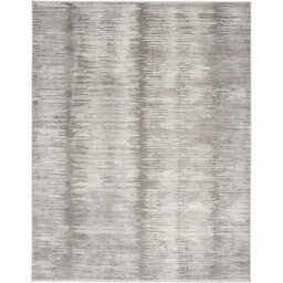 Grey White Modern Abstract Easy To Clean Living Room Bedroom & Dining Room Rug-300Cm X 396Cm - thumbnail 9