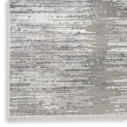 Grey White Modern Abstract Easy To Clean Living Room Bedroom & Dining Room Rug-300Cm X 396Cm - thumbnail 6