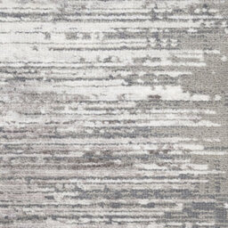 Grey White Modern Abstract Easy To Clean Living Room Bedroom & Dining Room Rug-300Cm X 396Cm - thumbnail 4