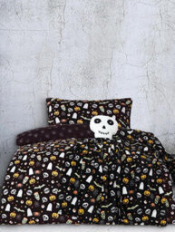 Smart Living Halloween Ghost & Magical Cat Fleece Cushions - Spooky Decor Pillows- One Size - thumbnail 3