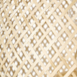 Wyld And Coco Natural Bamboo Pendant Lamp With Irregular Handwoven Shade For Living And Dining Rooms - thumbnail 9