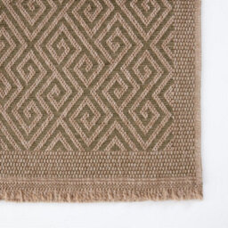 The Rugs Nature Collection Outdoor Rug In Green 5100G - thumbnail 6
