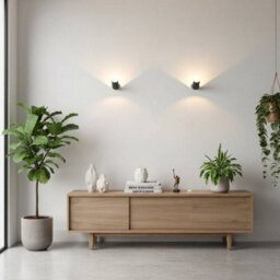 Ultra Beam Lighting Ultrabeam Black Indoor Led Wall Uplighter 3 Watt Led 300 Lumen - thumbnail 3