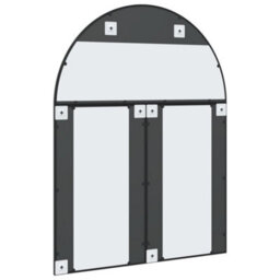 Vidaxl Wall Mirror Black 100X130 Cm Arch Iron - thumbnail 5