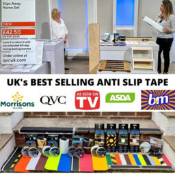 Slips Away Non Slip Tape Roll Pro - Anti Slip Traction For Indoor/outdoor 400mm X 18.3 Orange - thumbnail 2