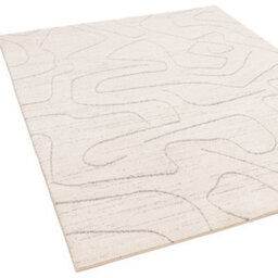 The Rug Edit Oslo Os04 Lines Brown Rug - 80X140Cm - thumbnail 5