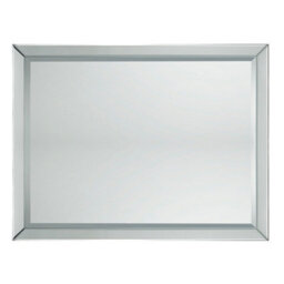 Agenzia 14 Large Venetian Art Deco Glass Framed Wall Mirror 112Cm X 86Cm - thumbnail 7
