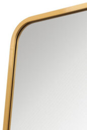 Mirroroutlet The Coartans Gold Metal Isoscelles Trapezoid Shape Framed Garden Wall Mirror With Arched Bottom 200Cm X 95Cm - thumbnail 4
