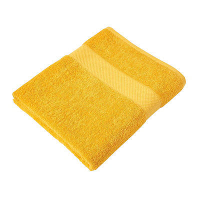 Homescapes Turkish Cotton Jumbo Towel, Ochre