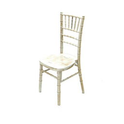 Limewash Chiavari Wedding Chairs With A Removable Ivory Seat - thumbnail 3