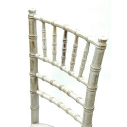Limewash Chiavari Wedding Chairs With A Removable Ivory Seat - thumbnail 5