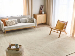 Beliani Rug Sasnak Beige 300 X 400 Cm Wool - thumbnail 2